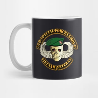 5th Special Forces Group - Skull Wings Beret Mug